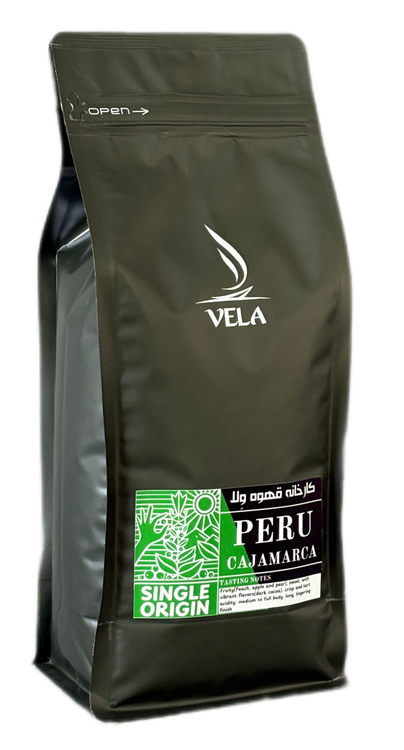 قهوه ۱۰۰ درصد عربیکا پرو به صورت یک کیلو گرمی